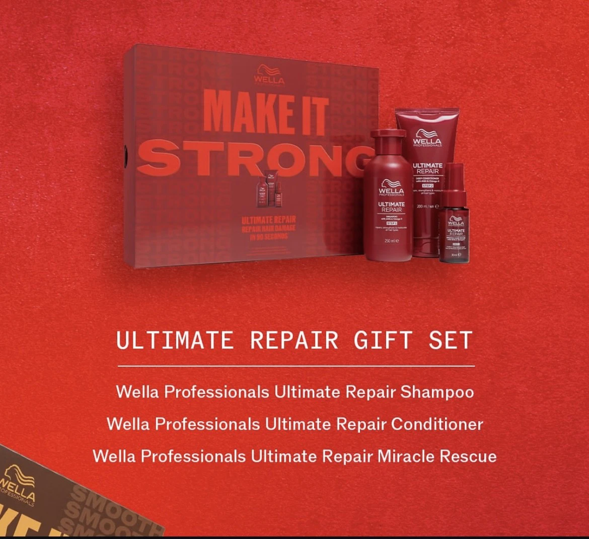 Wella Professionals Make It Strong Gift Boxes